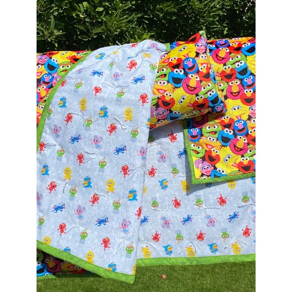 Child gift set -Pillow, Blanket, and Mini Blanket Included (6 designs available)